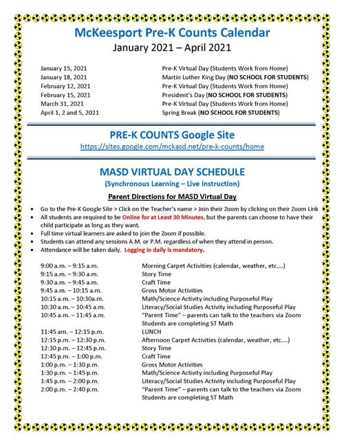 Pre-K Counts Page 1 